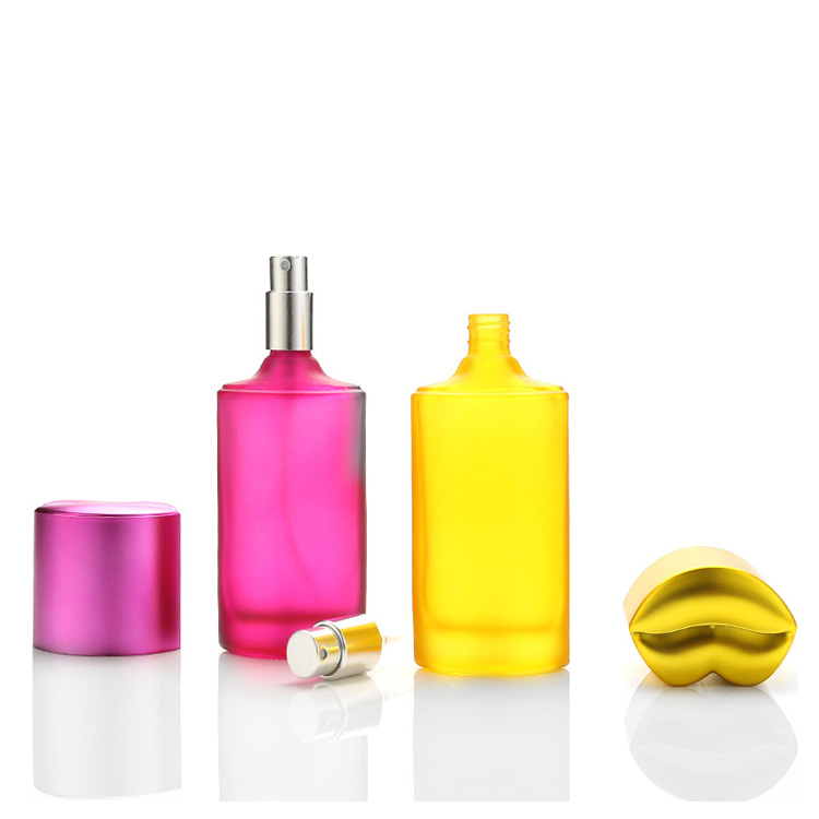 1oz 40ml Customised color glass perfume packaging bottle with fine mist sprayer
