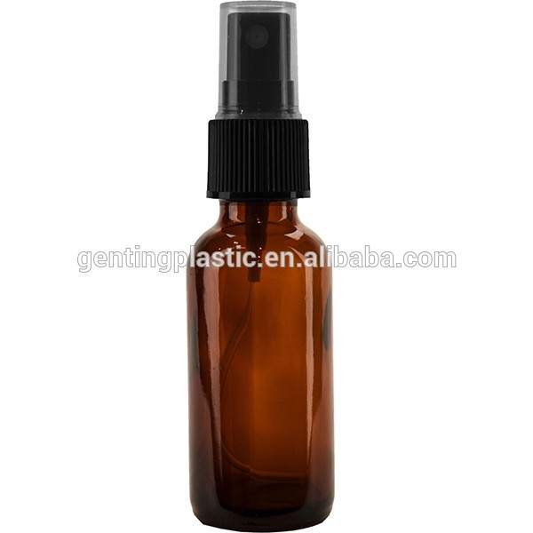 1oz Amber Boston Round Glass Bottle