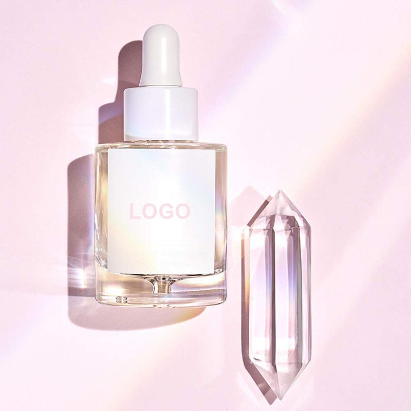 1oz Cosmetic Packaging Dropper Glass Serum Bottles 30 ml for Essential Oil