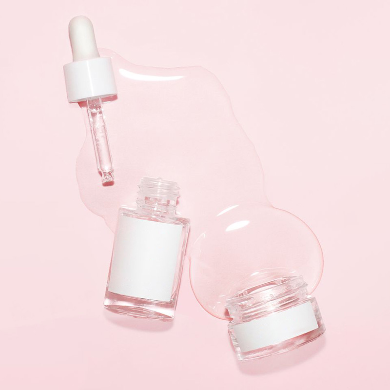 1oz Cosmetic Packaging Dropper Glass Serum Bottles 30 ml for Essential Oil
