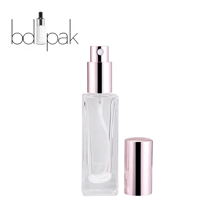 1oz Cosmetic Spray Bottle Frosted Glass Spray Pump Perfume Bottle