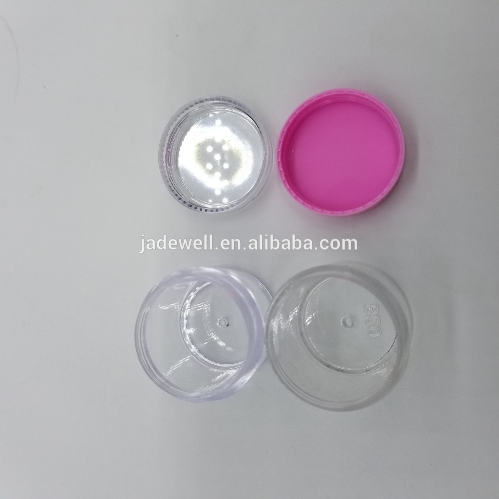 1oz High Quality Plastic Jar Plastic Cosmetic Jar skin care cream jar with Screw Cap