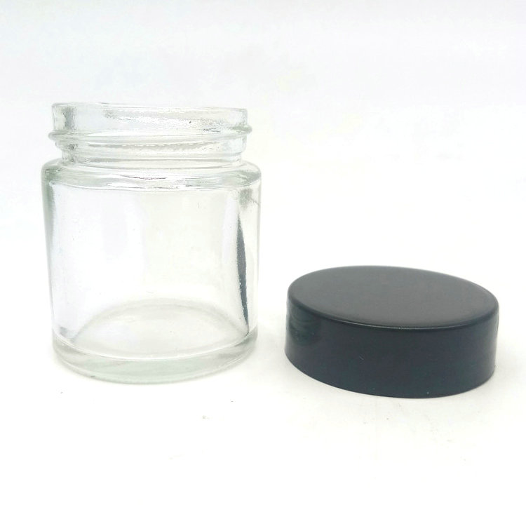 1oz cosmetic small glass jar for food packing