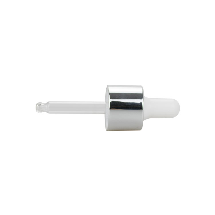 1oz matte white glass serum dropper bottle 20ml 25ml 30ml 40ml glass bottle with metallic dropper
