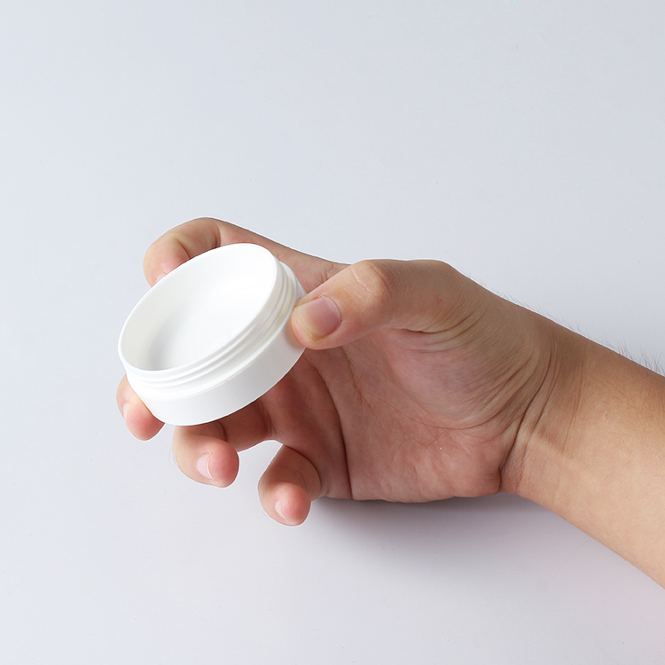 1oz round PP plastic cosmetics containers and packaging cream jar for scrub