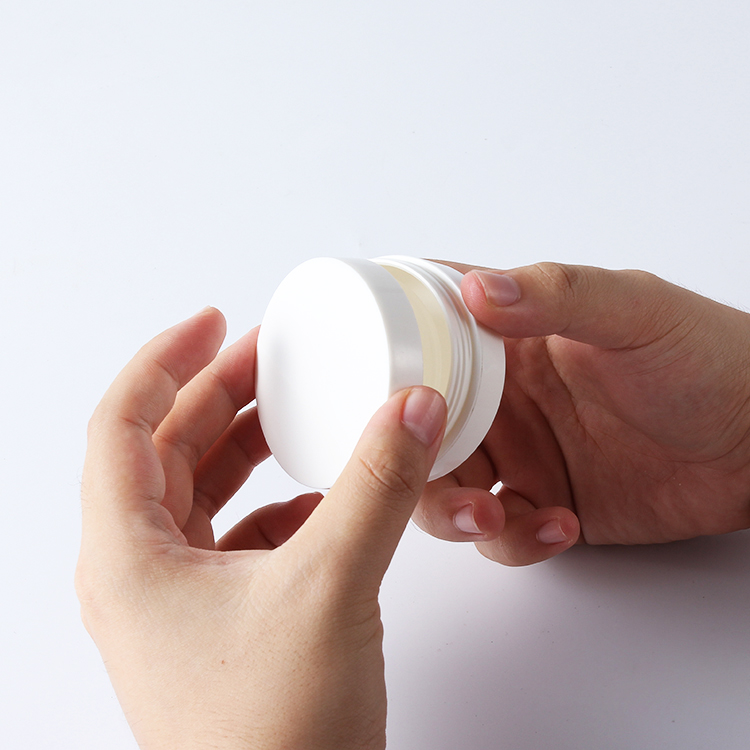 1oz round PP plastic cosmetics containers and packaging cream jar for scrub