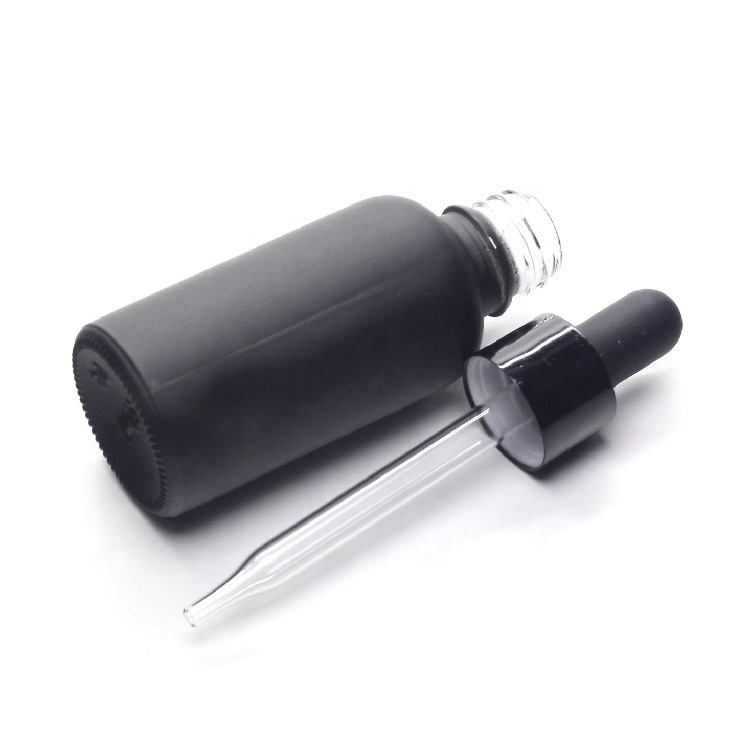 1oz tincture bottles serum dropper opaque black bottle
