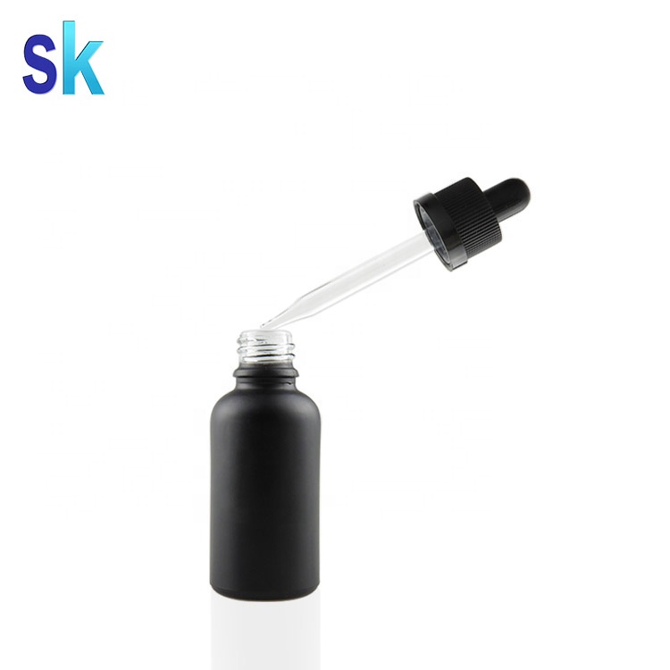 1oz tincture bottles serum dropper opaque black bottle