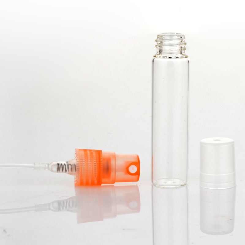 2/3/5/10ML Portable Spray Transparent Glass Perfume Bottles Hydrating Spray Bottle Cosmetic Spray Bottle