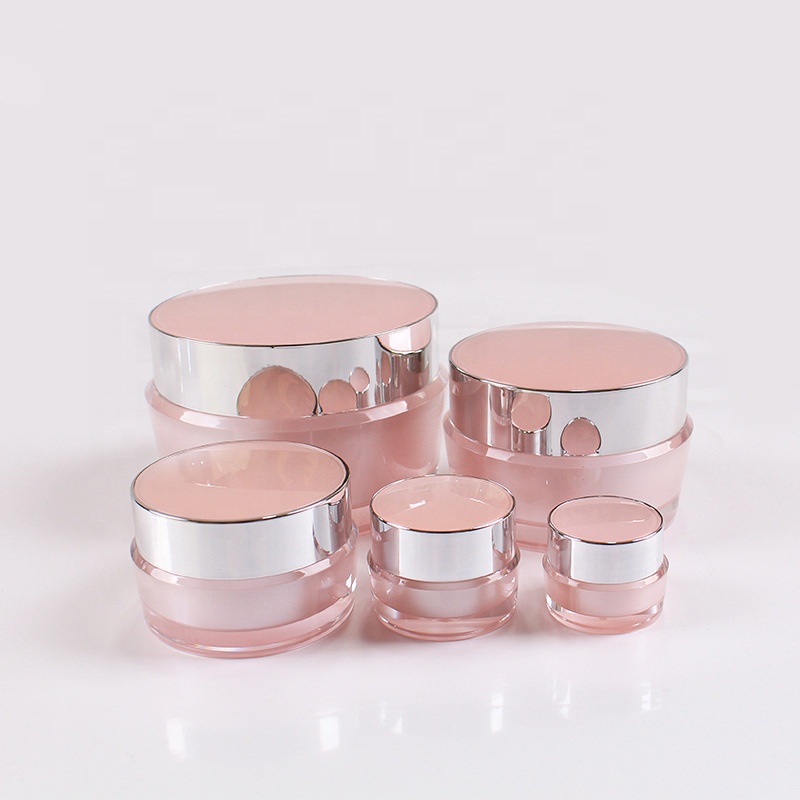 2/5/15/50/100g cream jar bottles acrylic custom luxury jars empty cosmetic cream bottle