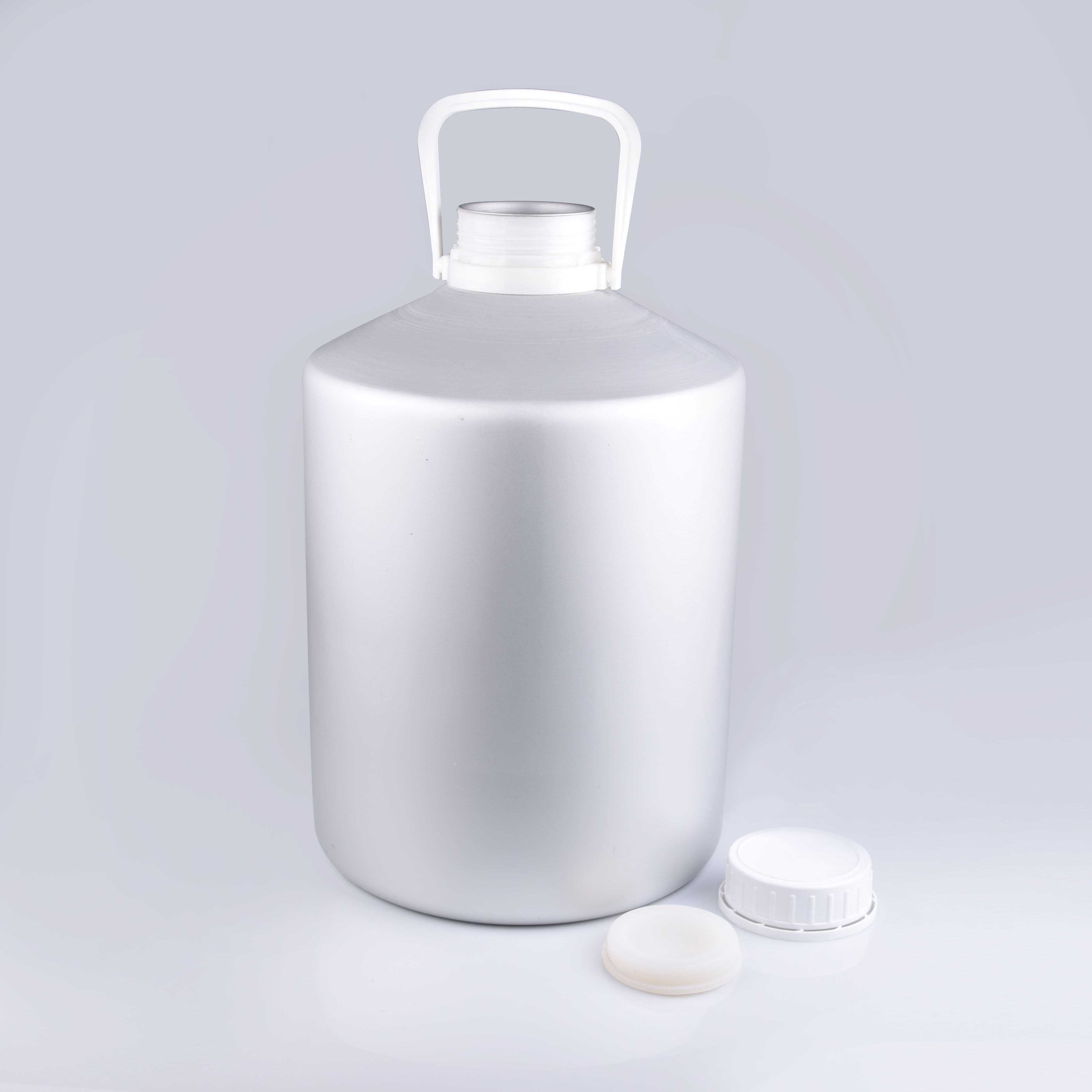 2.5L 4L 5L 5.25L 12.5L 30L large Aluminum bottle for Active Pharmaceutical Ingredients APIs Food ingredients Essential oils fish