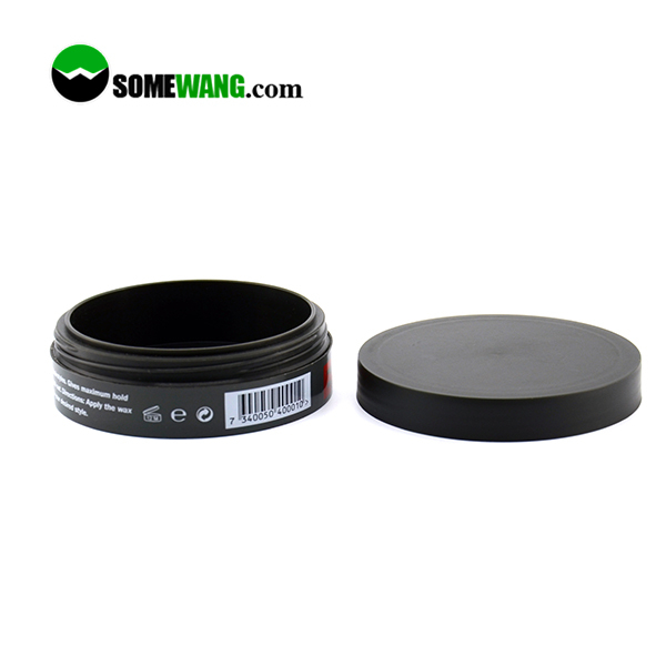 2.6 / 3.3 / 5oz Handy Good Price Plastic Cosmetic Packaging Cream Jar, PP Double Wall Hair Wax Jar for Cream