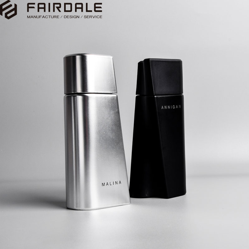 2 In 1 50ml Perfume Glass Bottle Combined Glass Perfume Bottles Creative Perfume Bottle