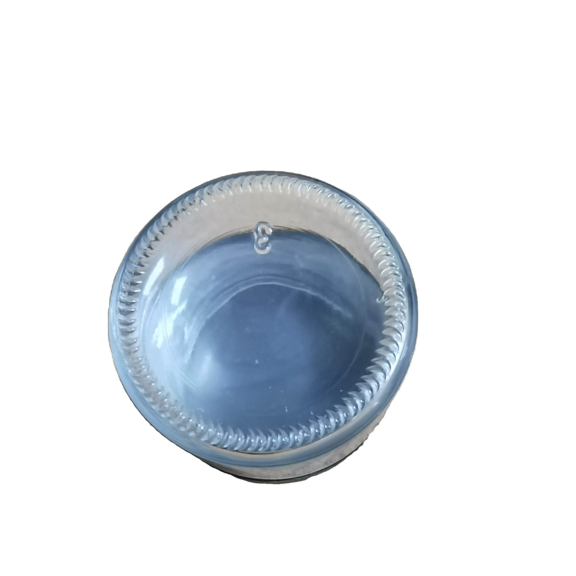 2 OZ frosted Glass Jar With Children Resistant Lid For Oil Cosmetic