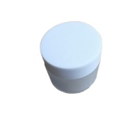 2 OZ frosted Glass Jar With Children Resistant Lid For Oil Cosmetic