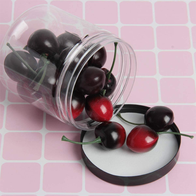 2 Ounce 4 Ounce Plastic Jars Round Clear Leak Proof Cosmetic Food Travel Dispenser Jar