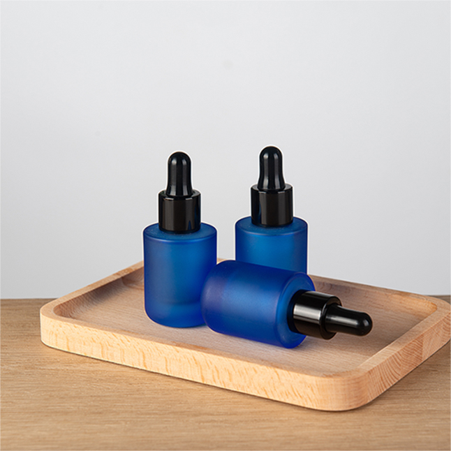 2 Oz Perfume Bottles, Cosmetic Drops Package Custom Printed Glass Dropper Bottle/