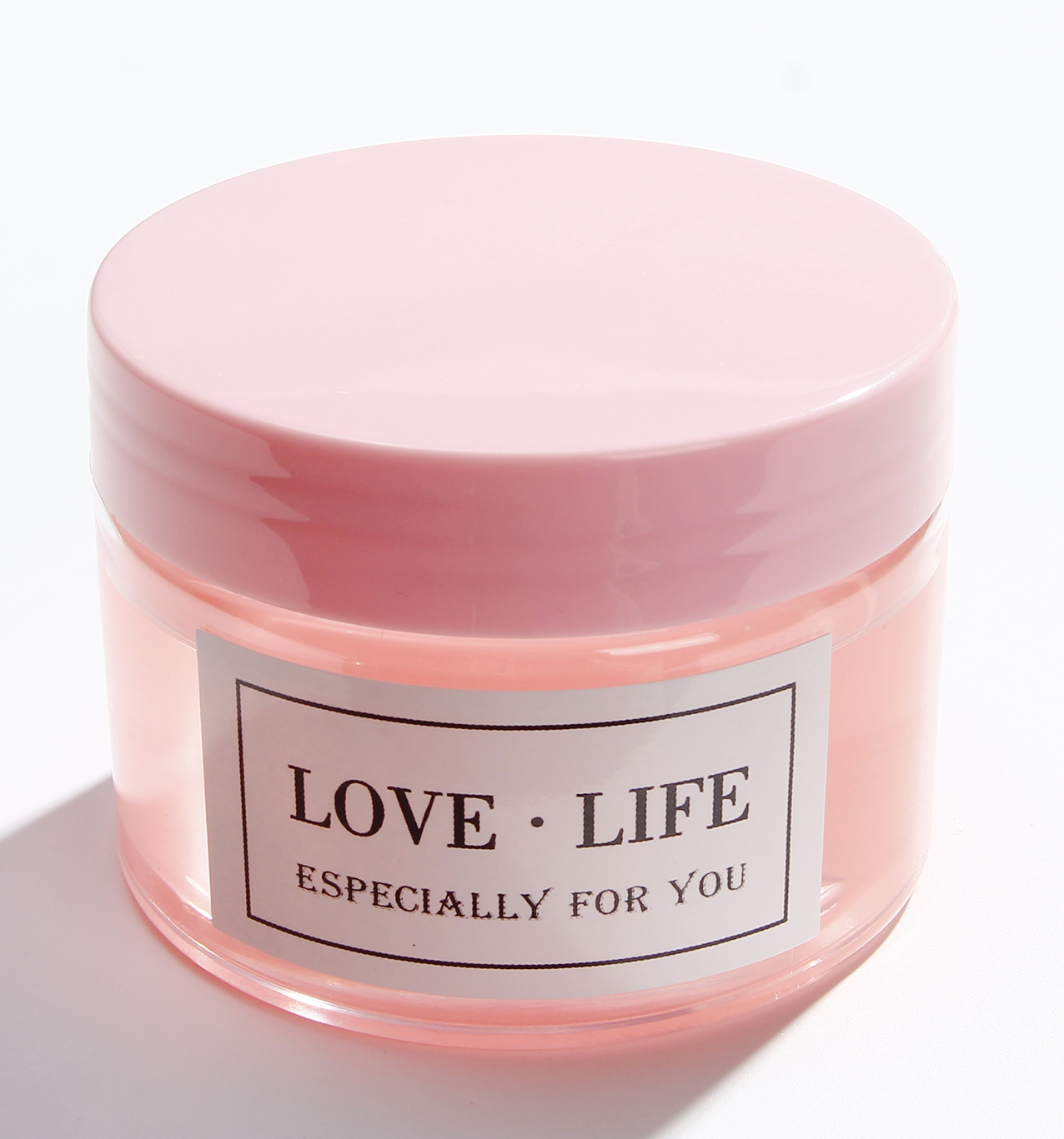 2 oz 4 oz 8 oz Plastic Jars Clear PET Straight Sided Jars w/ Lined Aluminum Caps Black Smooth Lined Caps 12 oz 16 oz for cbd