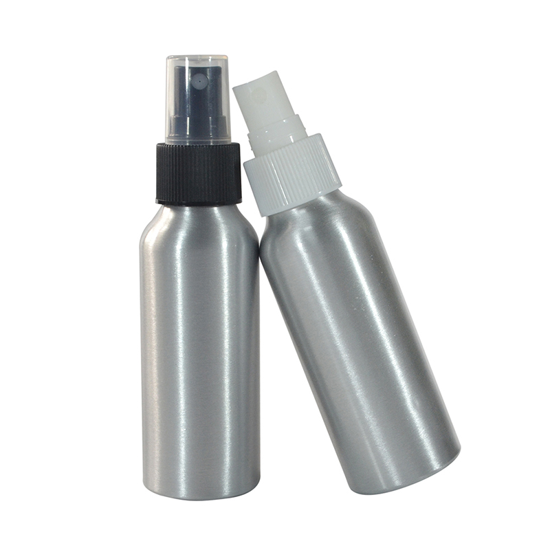 2 oz 4 oz Silver ALUMINUM Fine Mist Spray Bottle Sprayer Atomizer for Salon Spa Hair