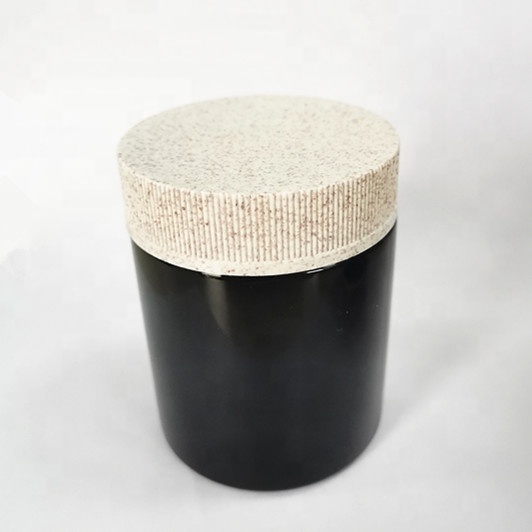 2 oz 4 oz glass jars with cr lids black uv glass jars with child proof cap