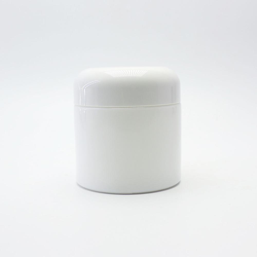 2 oz 50ml white porcelain color glass cream jars with plastic lid for body cream RJ-36T