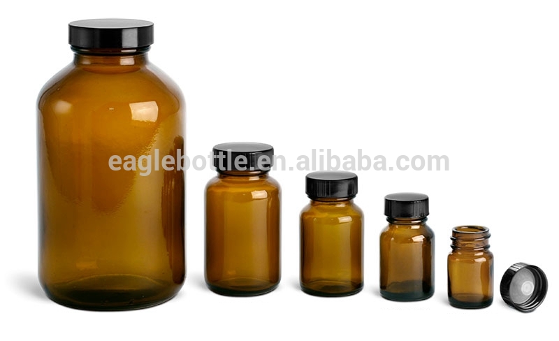 2 oz 60cc amber glass packer bottle amber glass pill bottles 60ml 75ml 100ml 120ml 150ml 200ml 250ml 300ml 400ml 500ml