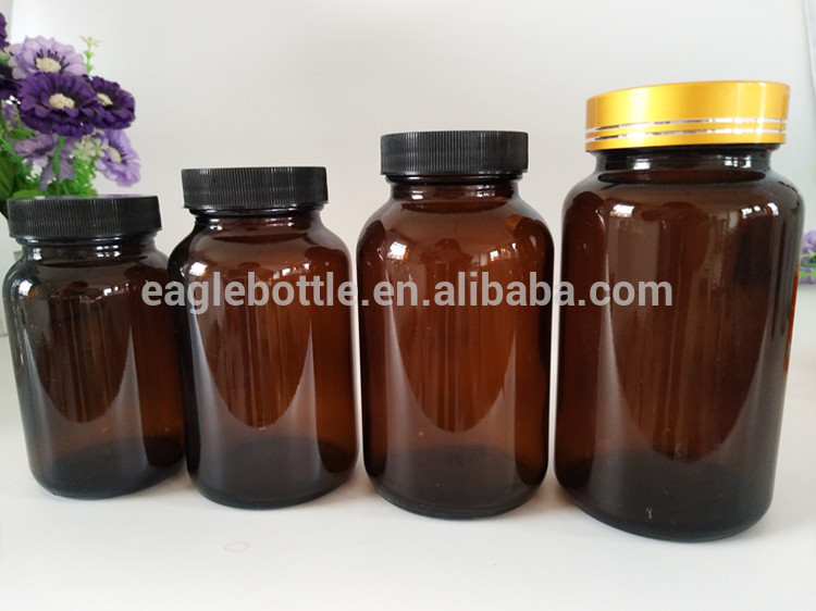 2 oz 60cc amber glass packer bottle amber glass pill bottles 60ml 75ml 100ml 120ml 150ml 200ml 250ml 300ml 400ml 500ml