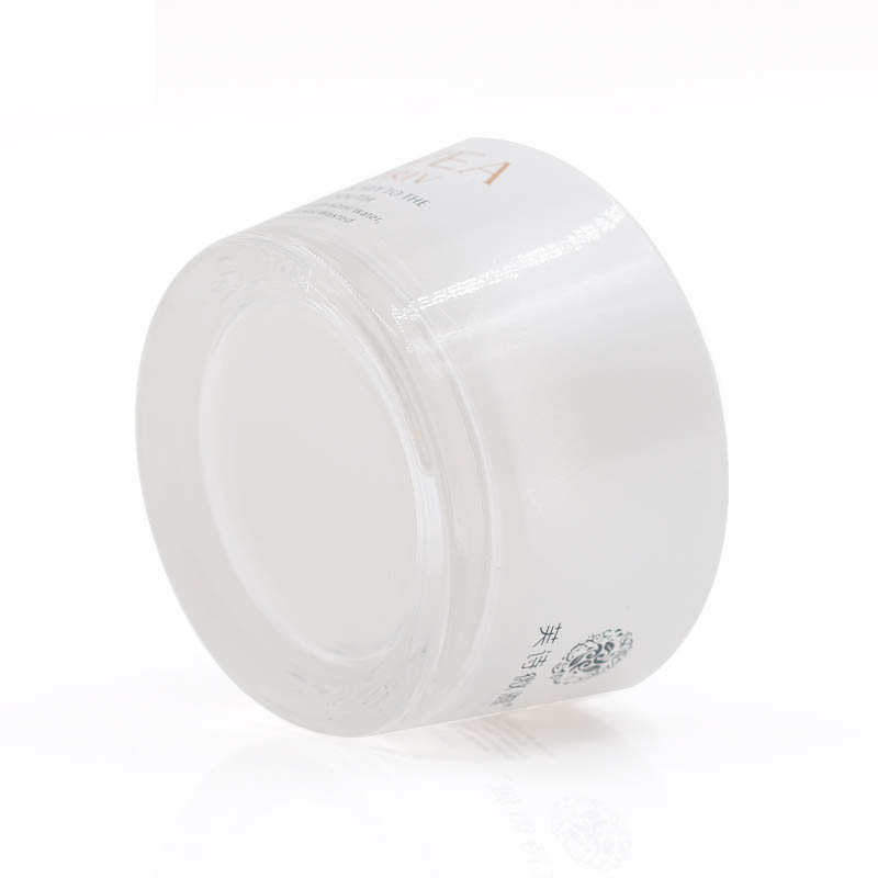 2 oz 60ml Custom high quality empty purple cosmetic glass jar for face cream