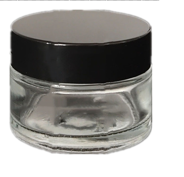 2 oz glass jar with lid