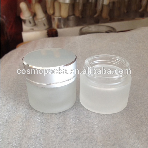 2 oz mason jars clear cosmetic cream glass jar with black screw on lid
