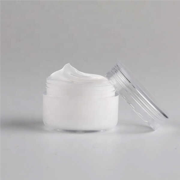 20/25/30g Empty Plastic Cosmetic Samples Container Cream Small Clear Pot Jars with Lid for Make Up, Eye Shadow, Nails,Jewelry