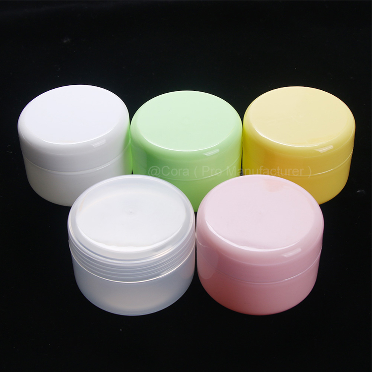 20 50 100 250g Plastic Containers Jars Cosmetic Bottles
