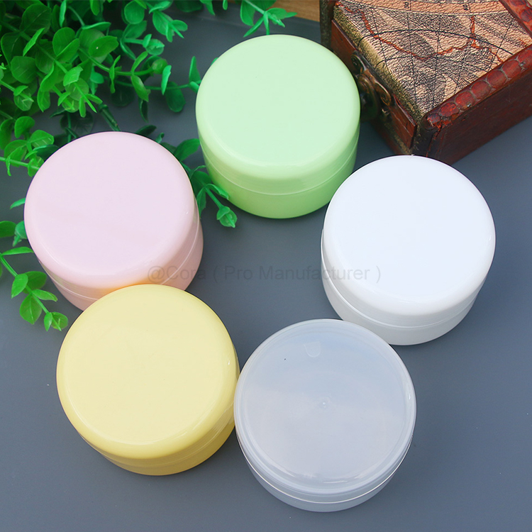 20 50 100 250g Plastic Containers Jars Cosmetic Bottles