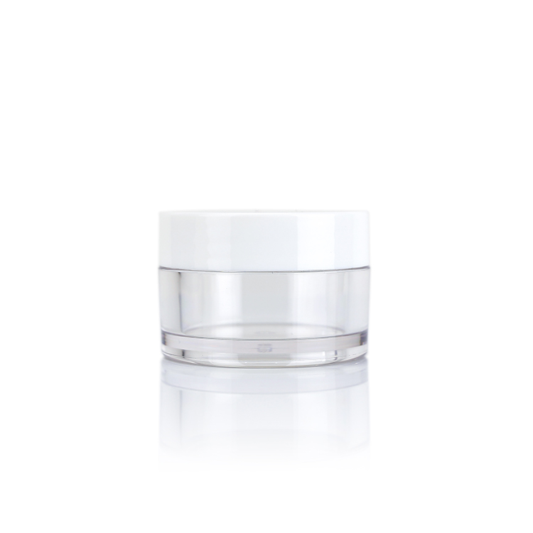 20/50/105/120/150/200g Customized Recycled Cosmetic PETG Cream jar WPE