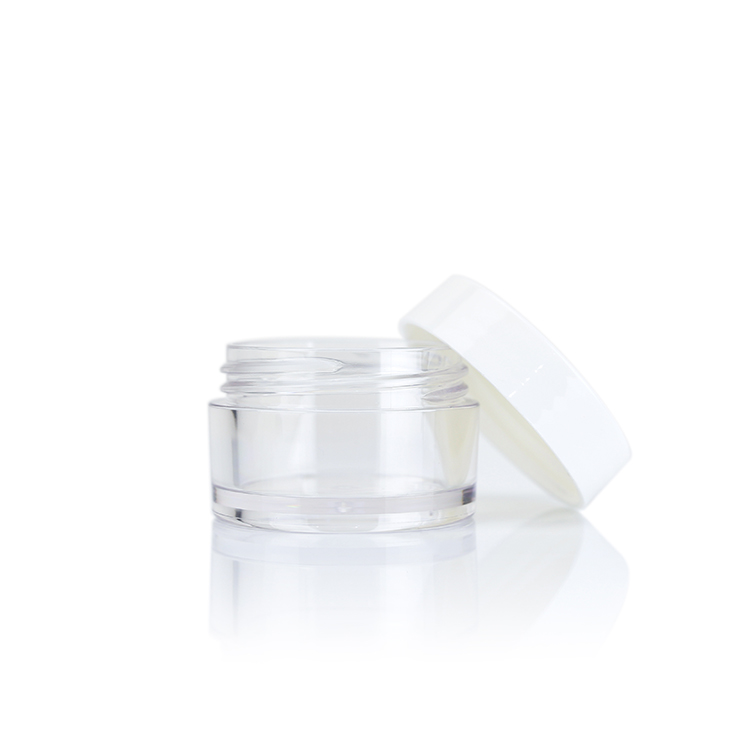 20/50/105/120/150/200g Customized Recycled Cosmetic PETG Cream jar WPE
