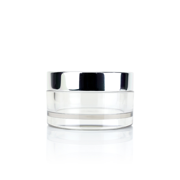 20/50/105/120/150/200g Customized Recycled Cosmetic PETG Cream jar WPE