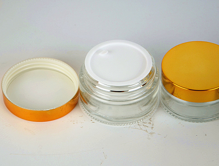 20 g 30 g 50 g clear cosmetic container empty skin care glass jars