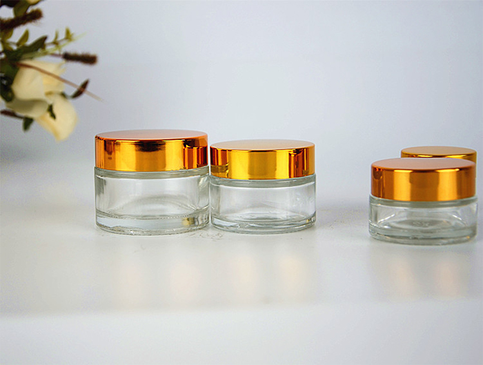20 g 30 g 50 g clear cosmetic container empty skin care glass jars