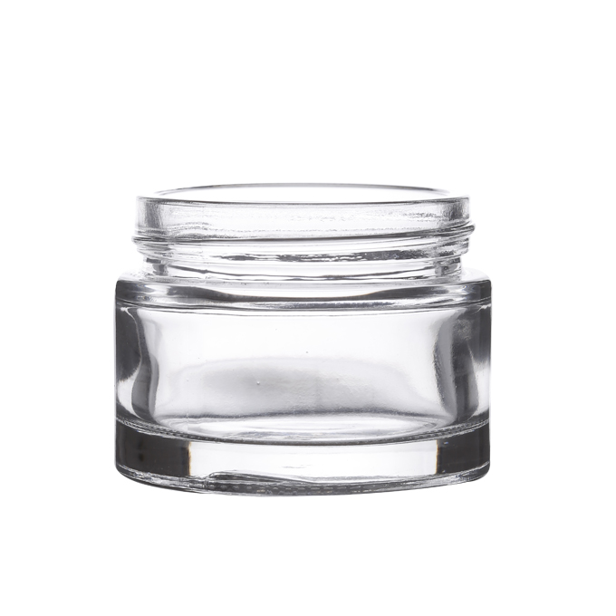 20 ml Cream Glass Cosmetic Bottle