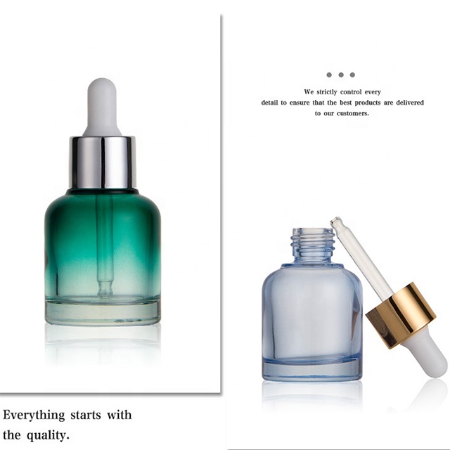 20 ml Perfume Frosted Cosmetic Glass Dropper Bottle Serum