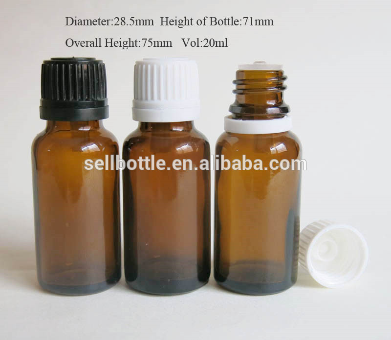 20 ml glass amber liquid bottle,amber pill glass bottle,medicated oil glass bottle