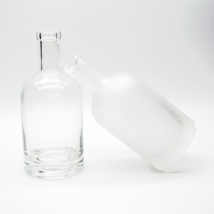 200 ml 375 ml 500 ml 750 ml 1000 ml Frosted Super Flint Glass Bottle