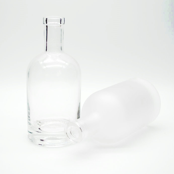 200 ml 375 ml 500 ml 750 ml 1000 ml Frosted Super Flint Glass Bottle