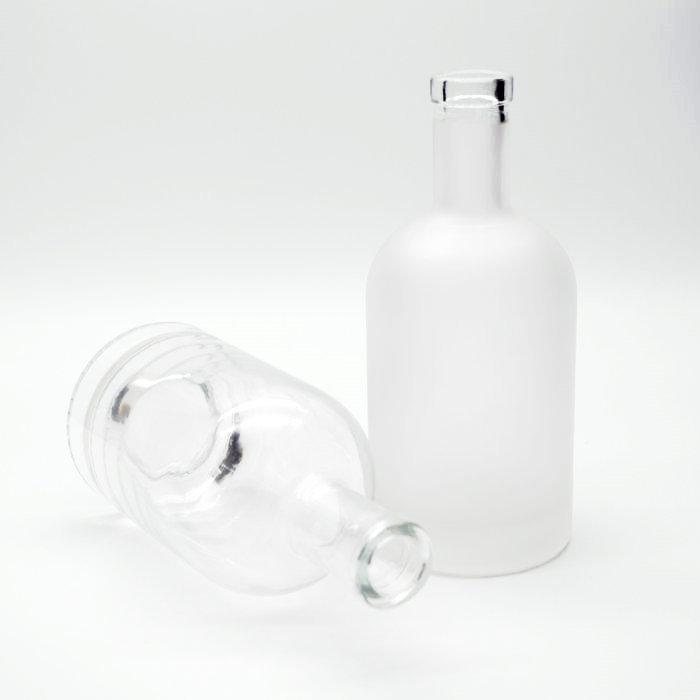 200 ml 375 ml 500 ml 750 ml 1000 ml Frosted Super Flint Glass Bottle