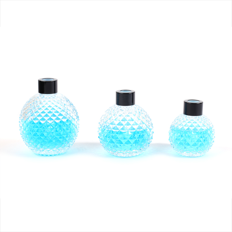 200 ml reed diffuser empty glass bottles with rattan stick
