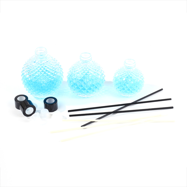 200 ml reed diffuser empty glass bottles with rattan stick