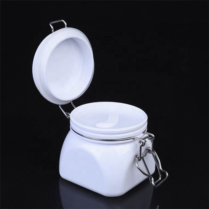 2000ml 2l 2liter pet plastic square kilner jar hermetic jar for dry food