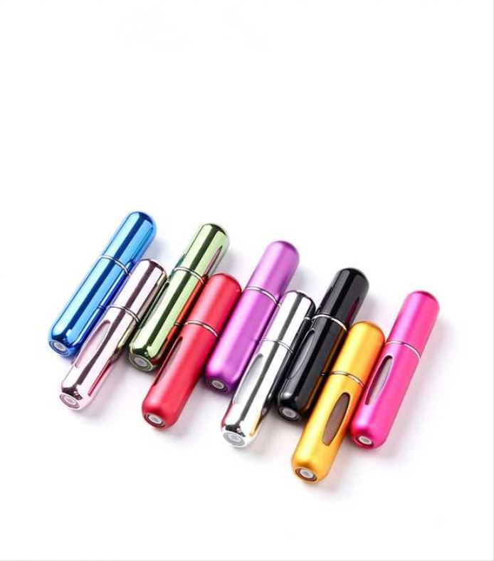 20020 New Design Refillable Atomizer /Sprayer Screw Aluminum Perfume Bottles