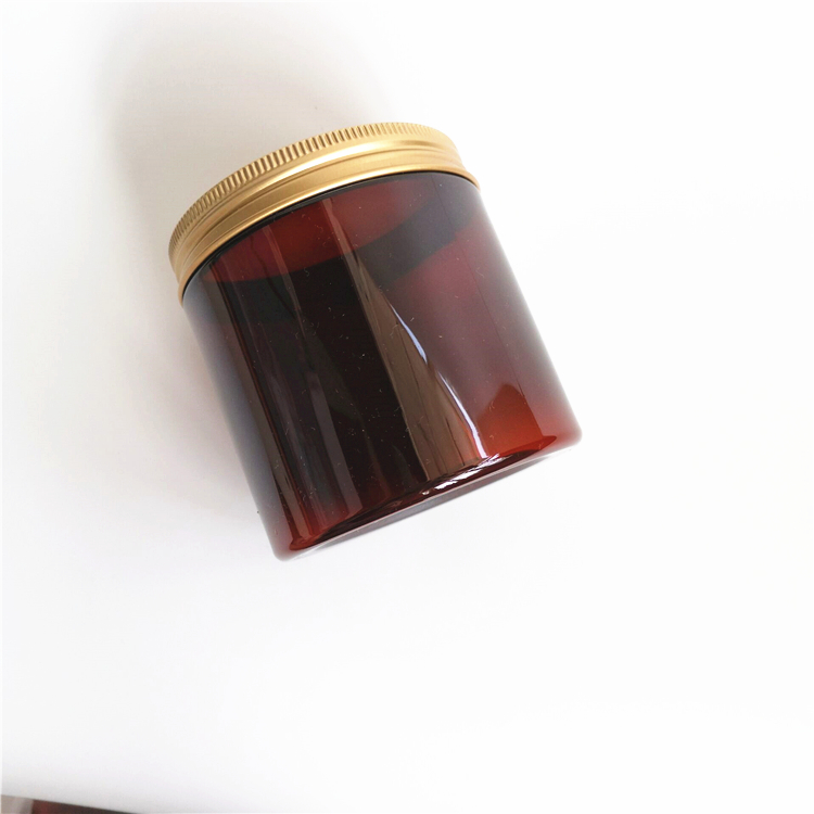 200G 200ml Plastic Jar Cosmetic Cream Jar Plastic Pot Aluminum Lid Plastic Cap PET Container Empty Food Packing Cans