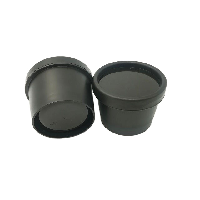 200G Cylinder Empty Cosmetic Cream Container Colored PP Skin Care Bottles Round Jar Pot With Lids Cosmetic Packaging